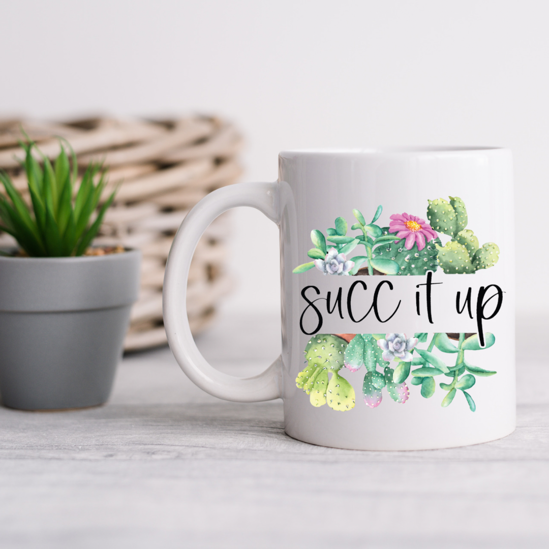 Succ It Up Mug